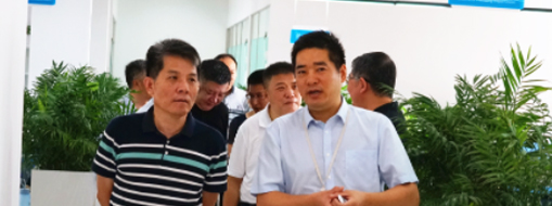 省經(jīng)信廳副廳長(zhǎng)柯文斌 一行蒞臨中水三立指導(dǎo)調(diào)研工作