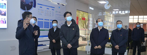 合肥市人大常委會(huì)主任汪衛(wèi)東一行蒞臨中水三立調(diào)研