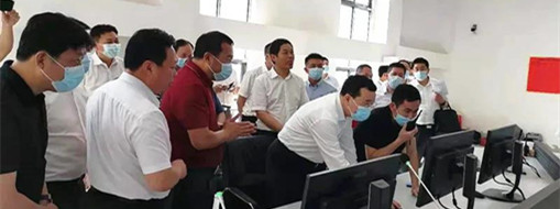 湖北省委常委、省委統(tǒng)戰(zhàn)部部長(zhǎng)爾肯江·吐拉洪一行到大垸子泵站項(xiàng)目檢查指導(dǎo)工作