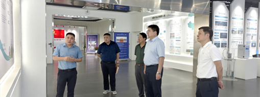 ?協(xié)同創(chuàng)新，安徽省生態(tài)環(huán)境集團黨委書記、董事長羅太忠一行赴中水三立調(diào)研指導